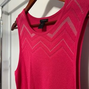 Ann Taylor hot pink dress